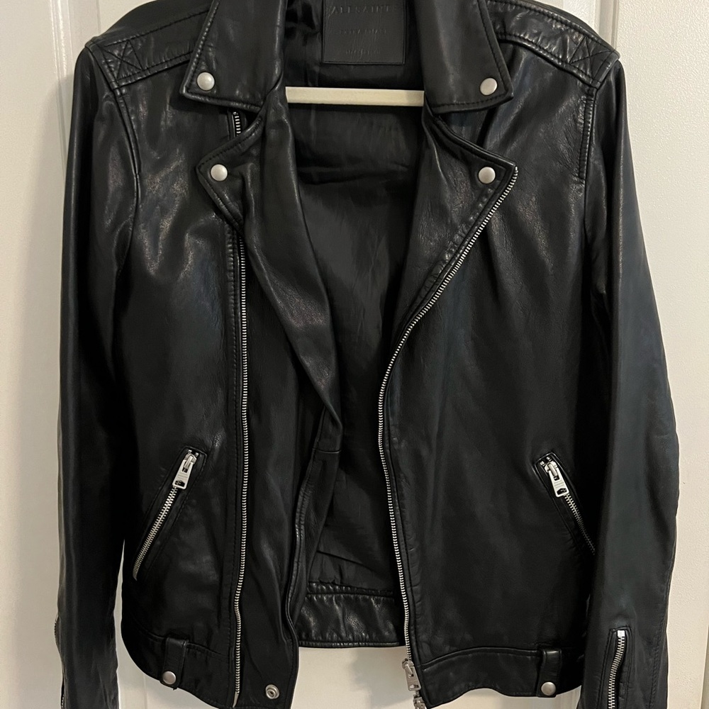 AllSaints Men’s Leather Jacket
